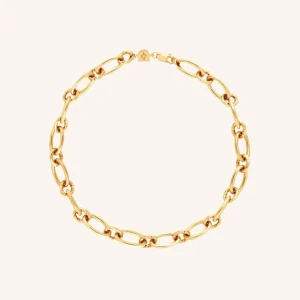 Bold Link Chain Bracelet in Gold