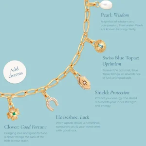 Bold Link Chain Necklace in Gold