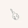 Cancer Zodiac Talisman Charm in Silver