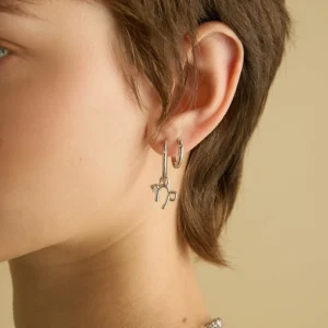 Capricorn Zodiac Talisman Charm in Silver