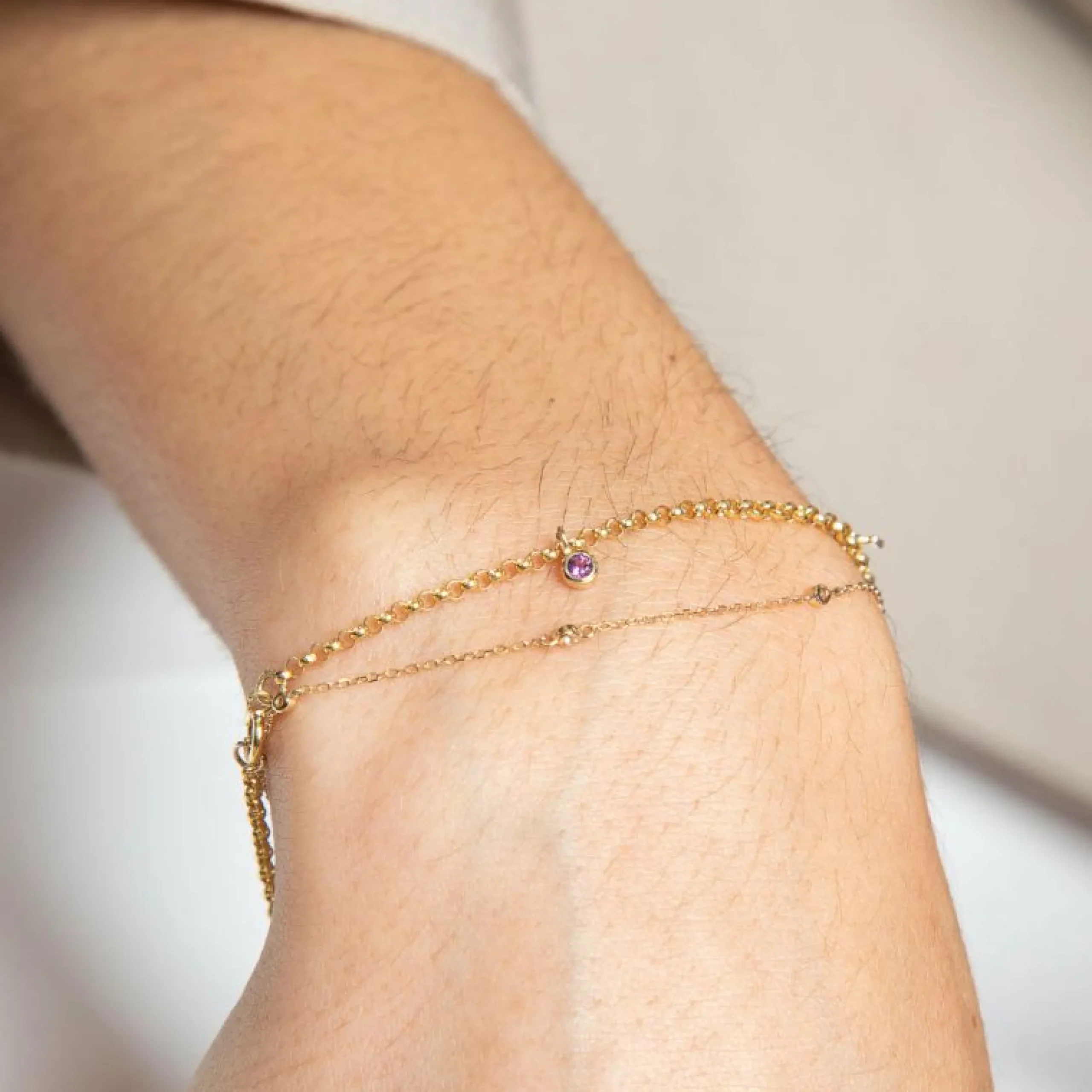 chelsea_chain_bracelet_in_2.webp Chelsea Chain Bracelet in Solid Gold
