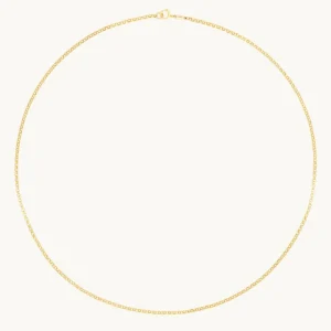 Chelsea Chain Necklace in Solid Gold