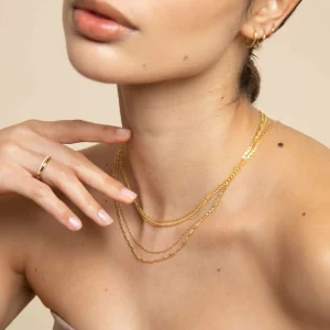 Chelsea Chain Necklace in Solid Gold