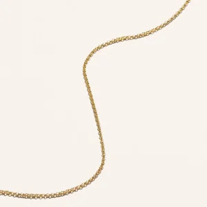 Chelsea Chain Necklace in Solid Gold