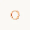 Cluster Hoop 8mm in Rose Gold