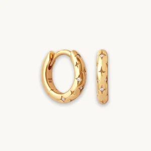 Cosmic Star Bold Huggies in Gold