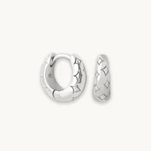 Cosmic Star Graduated Huggies in Silver