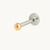 Essential Ball Titanium Piercing Stud in Gold