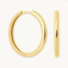 Essential Large Hoops in Gold
