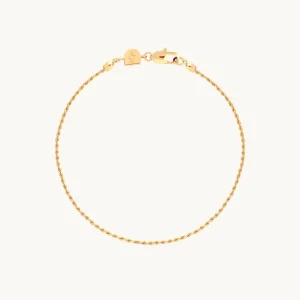 Essential Rope Chain Bracelet in Gold