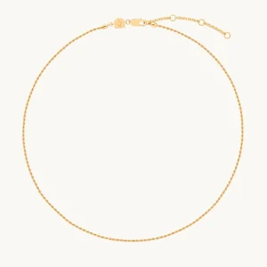 Essential Rope Chain Necklace in Gold