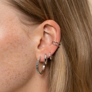 Illusion Essential Ear Cuff in Silver