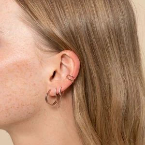 Illusion Essential Ear Cuff in Rose Gold