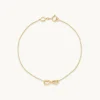 Infinite Charm Bracelet in Solid Gold