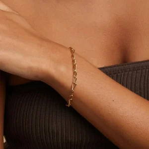 Infinite Slim Chain Bracelet in Gold
