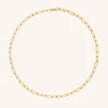 Infinite Slim Chain Necklace in Gold