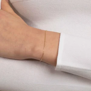 Marylebone Chain Bracelet in Solid Gold