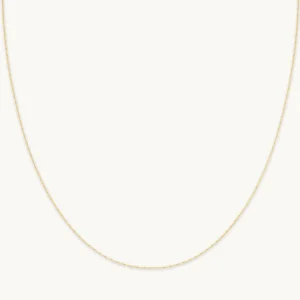 Marylebone Chain Necklace in Solid Gold