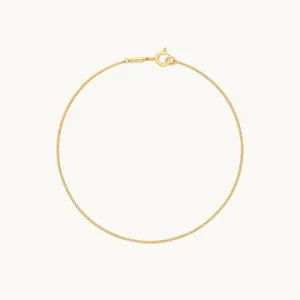 Miyu Chain Bracelet in Solid Gold