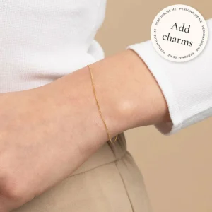 Miyu Chain Bracelet in Solid Gold