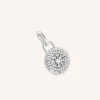 Pavé Star Charm in Silver
