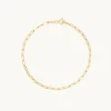 Piccadilly Chain Bracelet in Solid Gold
