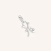 Pisces Zodiac Talisman Charm in Silver