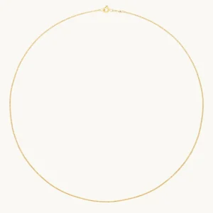 Shoreditch Chain Necklace in Solid Gold