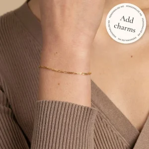 Soho Chain Bracelet in Solid Gold