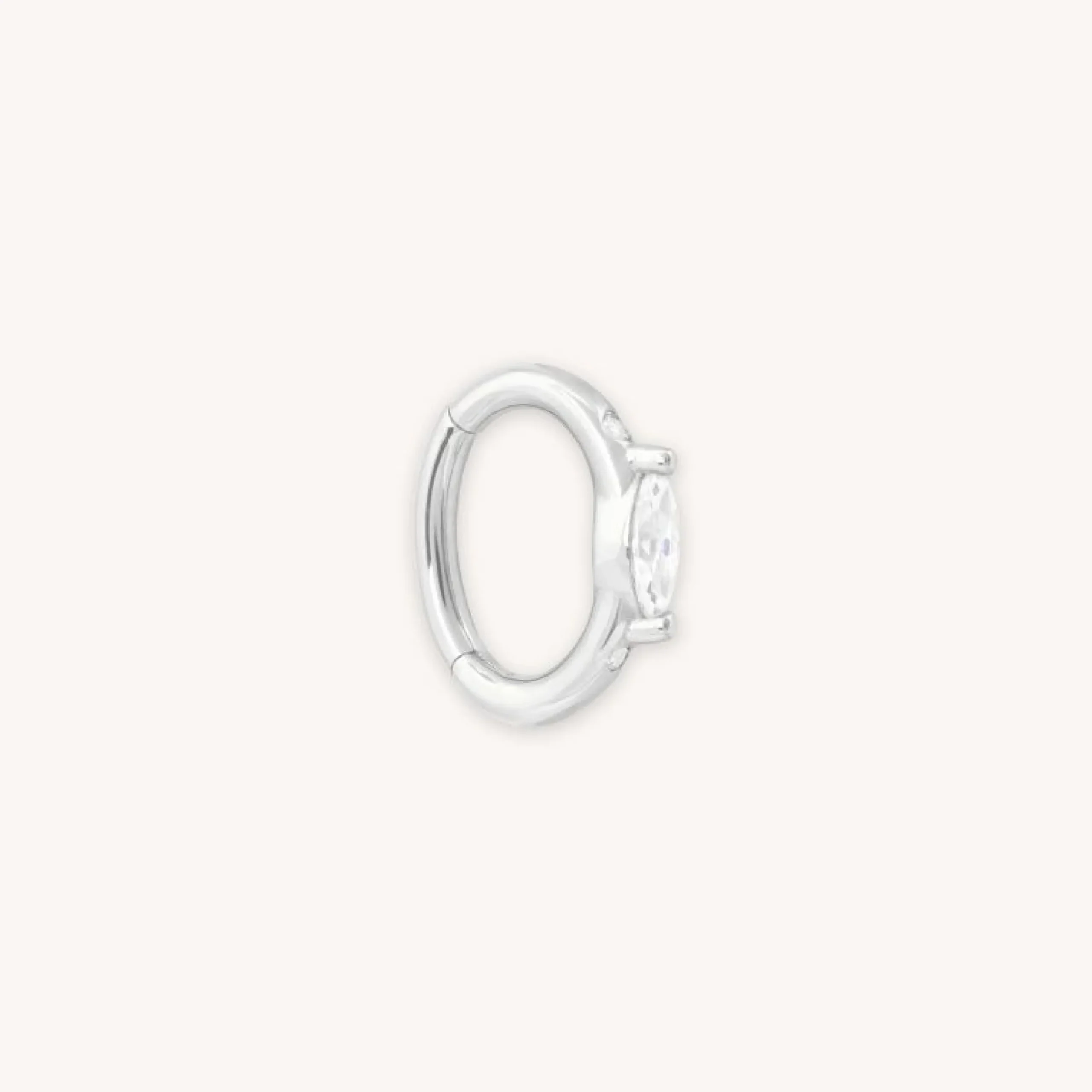 solid_white_gold_marquise_0-2.webp Solid White Gold Marquise Rook Hoop