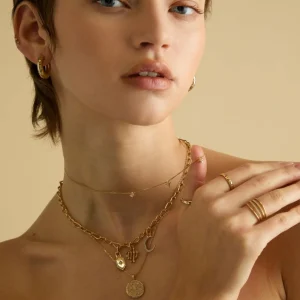 Virgo Zodiac Talisman Charm in Gold
